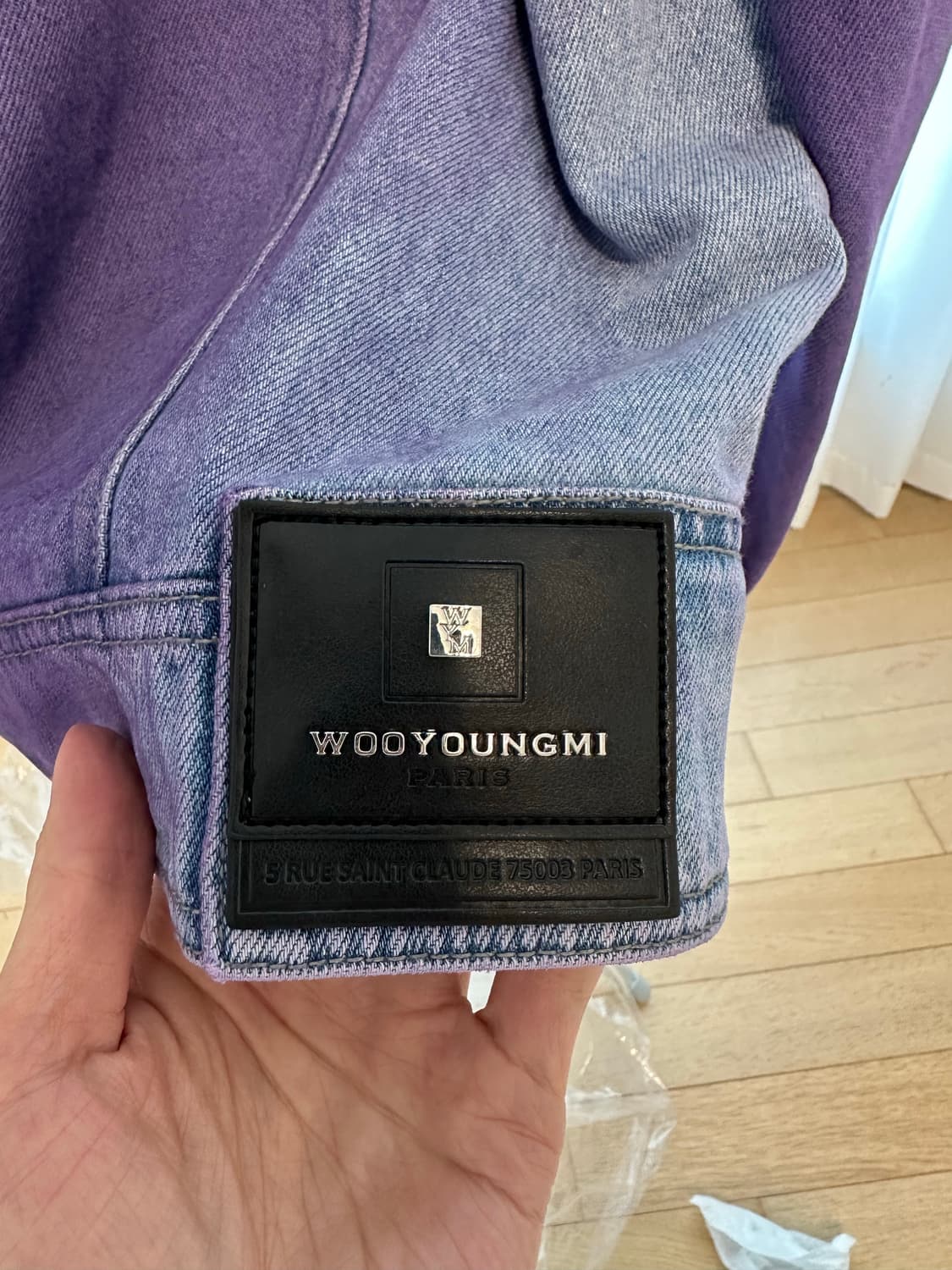 우영미 워시드 데님 자켓 / 48 상품이미지5