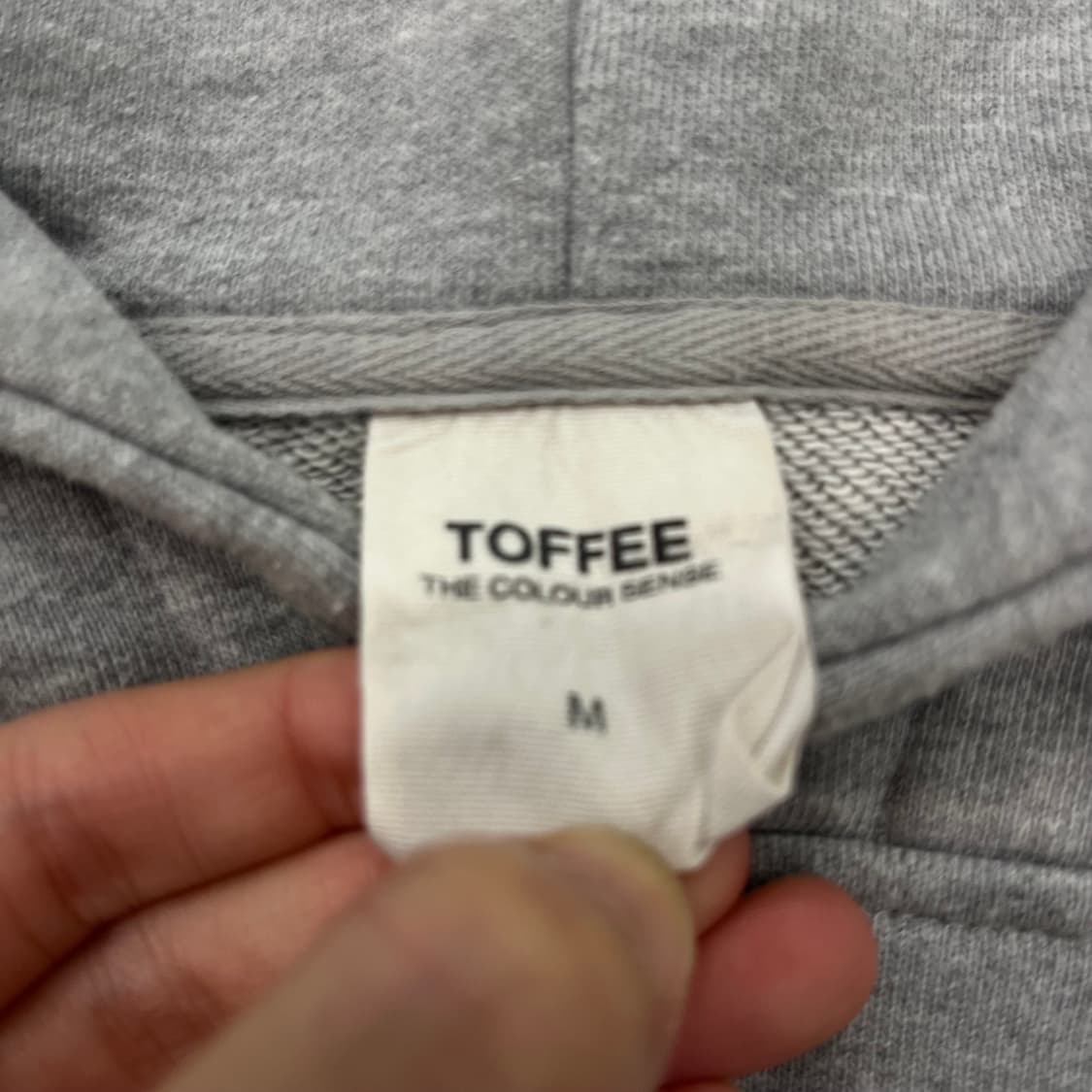 M 토피 그레이 후드티 상품이미지6