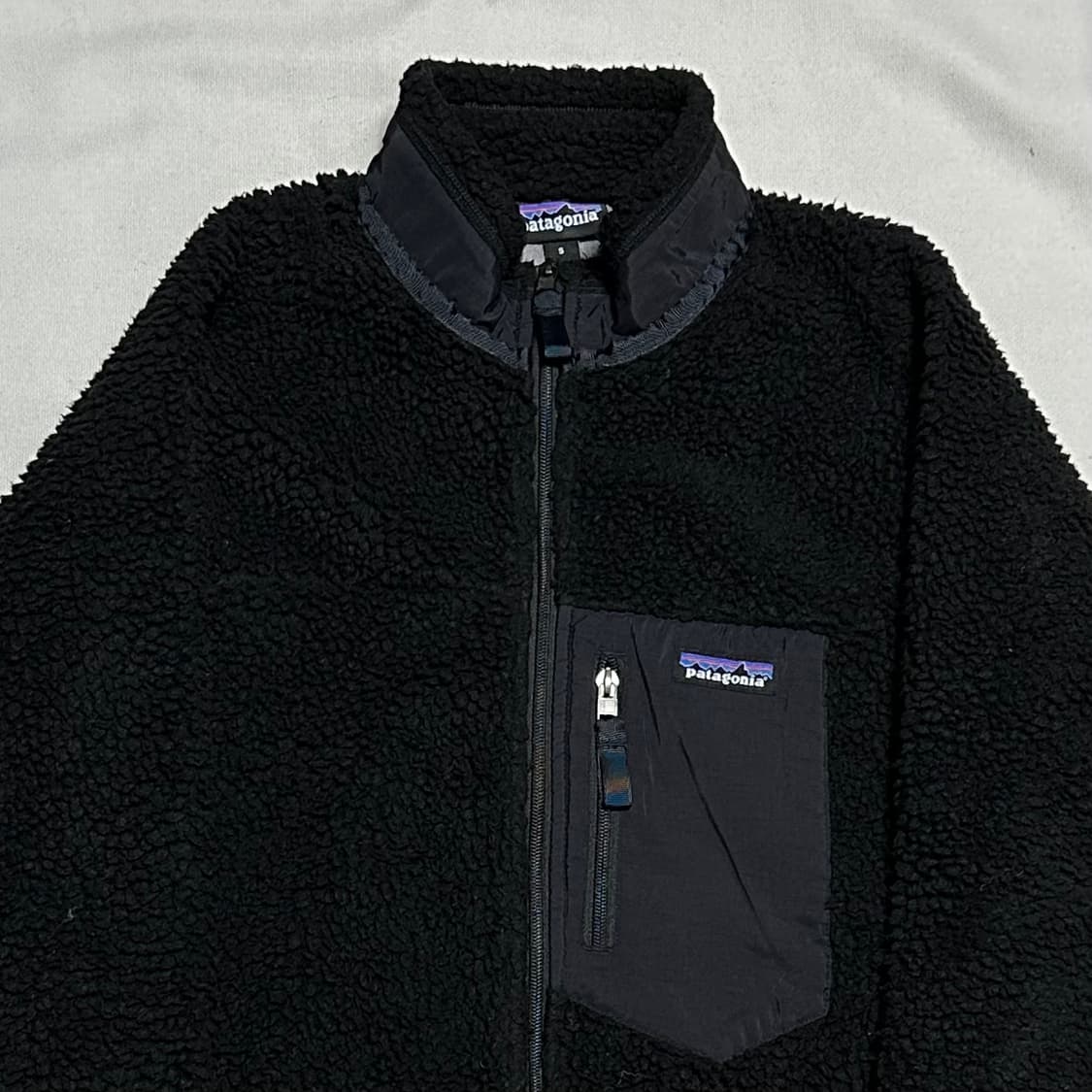 S 파타고니아 클래식 레트로-X 블랙 플리스 상품이미지1