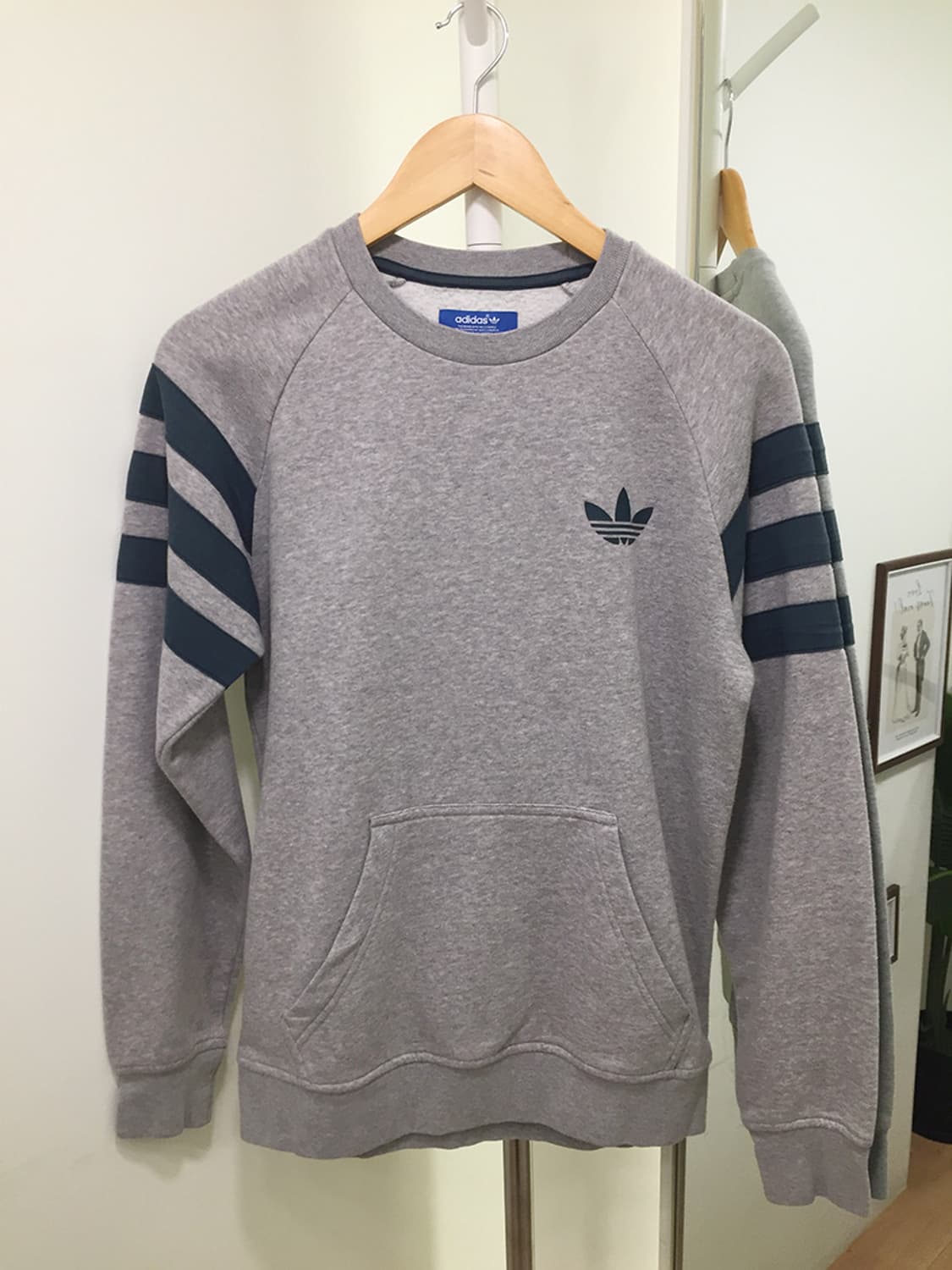 공용 아디다스 포켓 기모맨투맨 95 상품이미지2