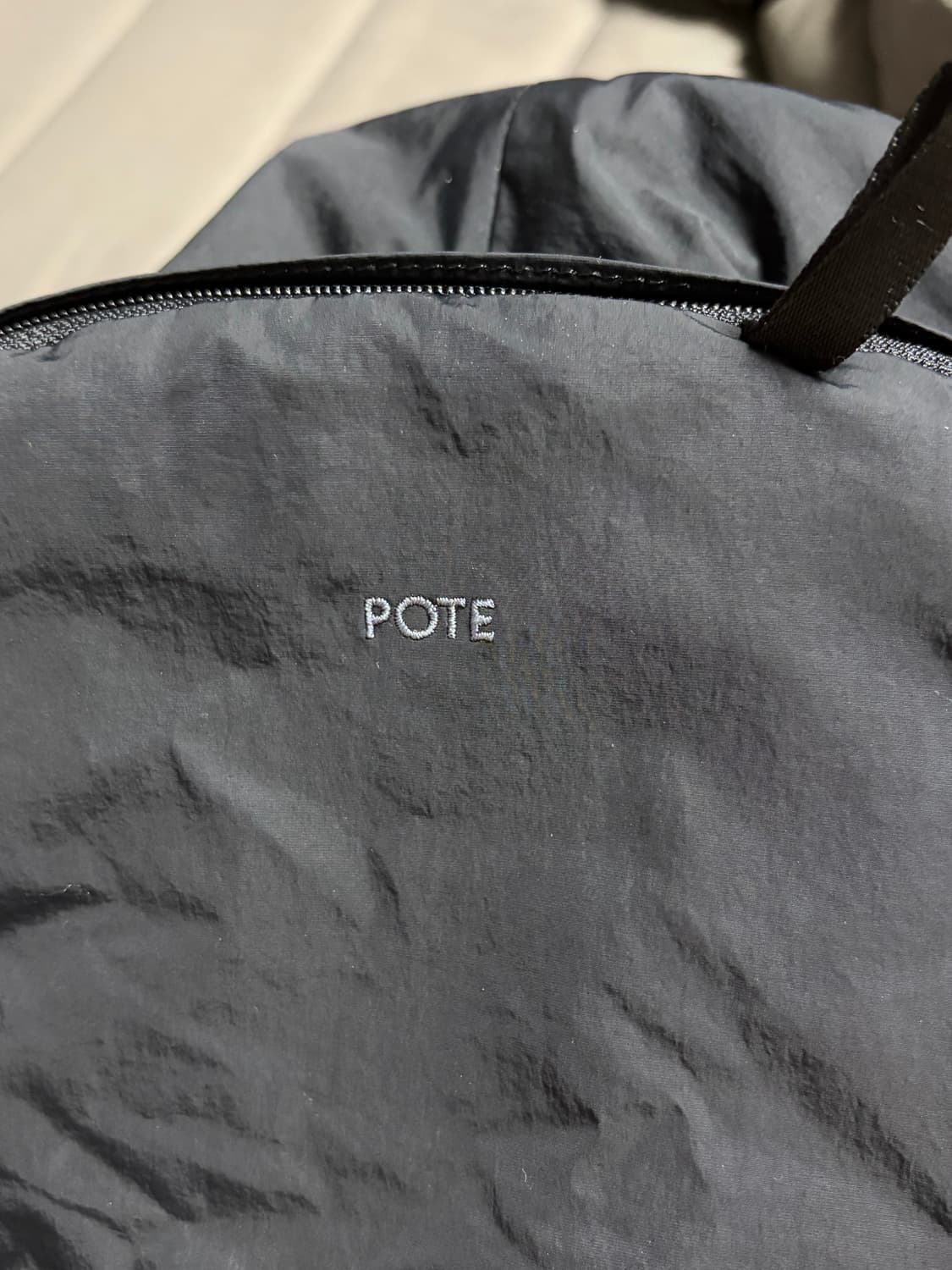 포테 0002 하이드슬롯 베이직백팩 블랙 상품이미지2