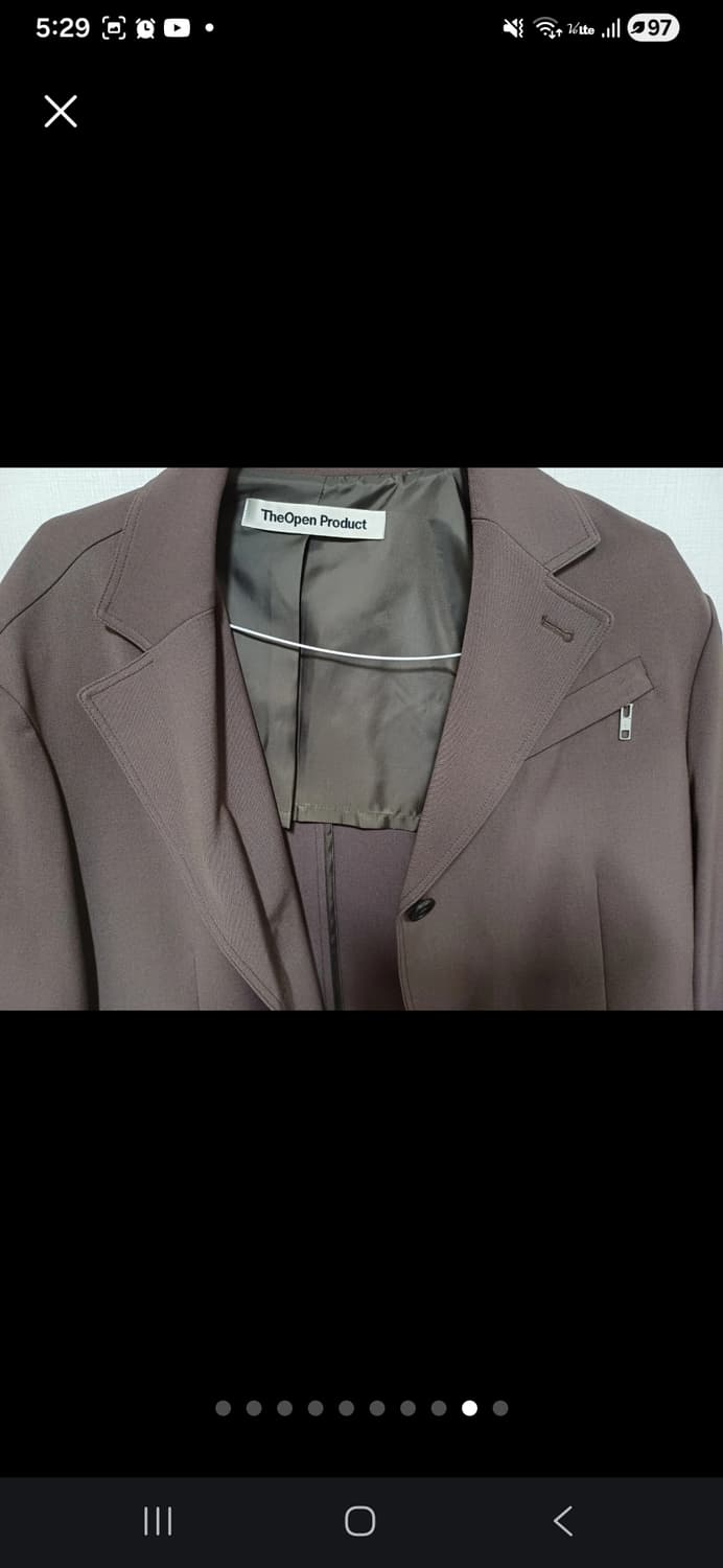 더오픈프로덕트 집포켓 자켓 퍼플 상품이미지9