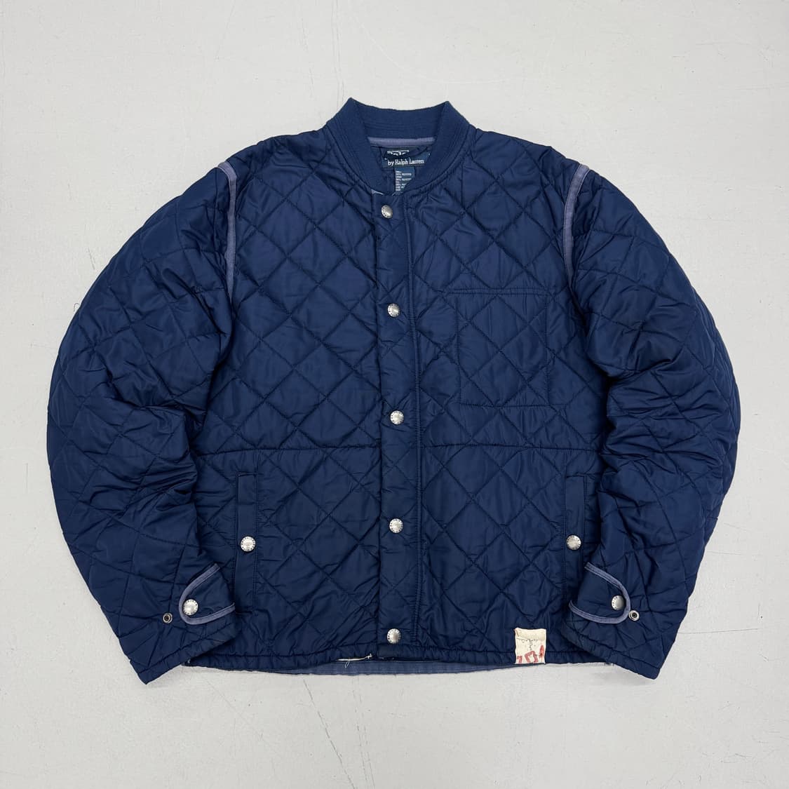 폴로 퀼팅 숏 점퍼 자켓 상품이미지2