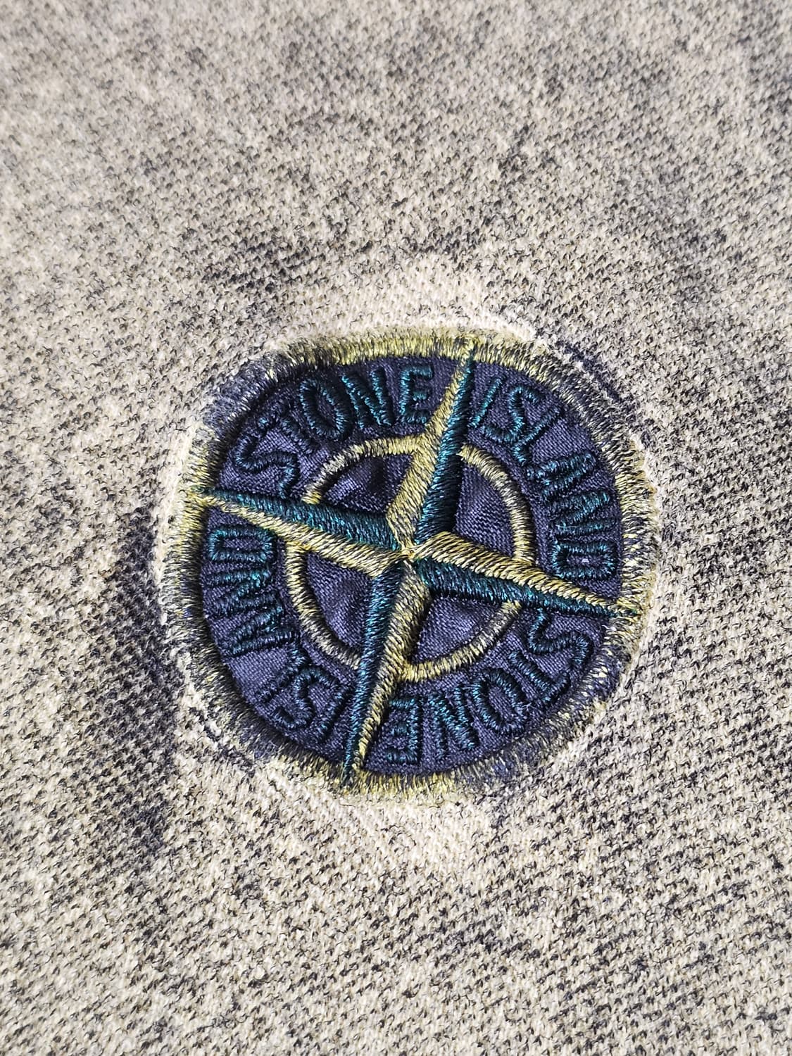 스톤아일랜드 더스트 워싱 반팔 카라티 상품이미지4