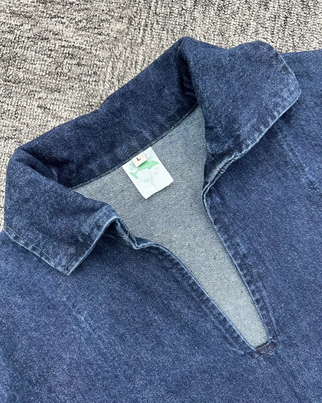 (L)OLD SMOCK DENIM-M699 상품이미지3