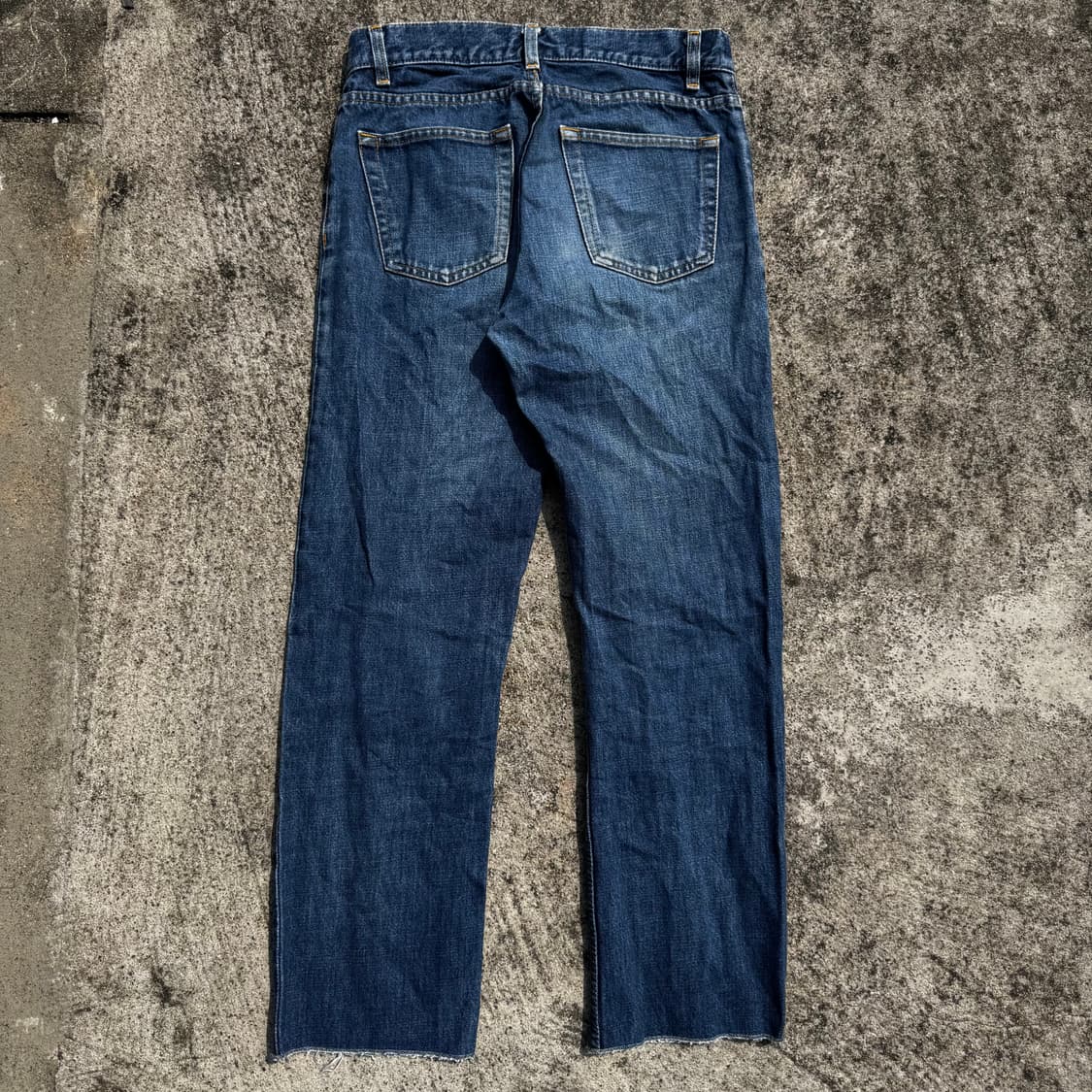 [30] Helmut Lang 헬무트랭 밑단 컷팅 데님 팬츠 상품이미지2