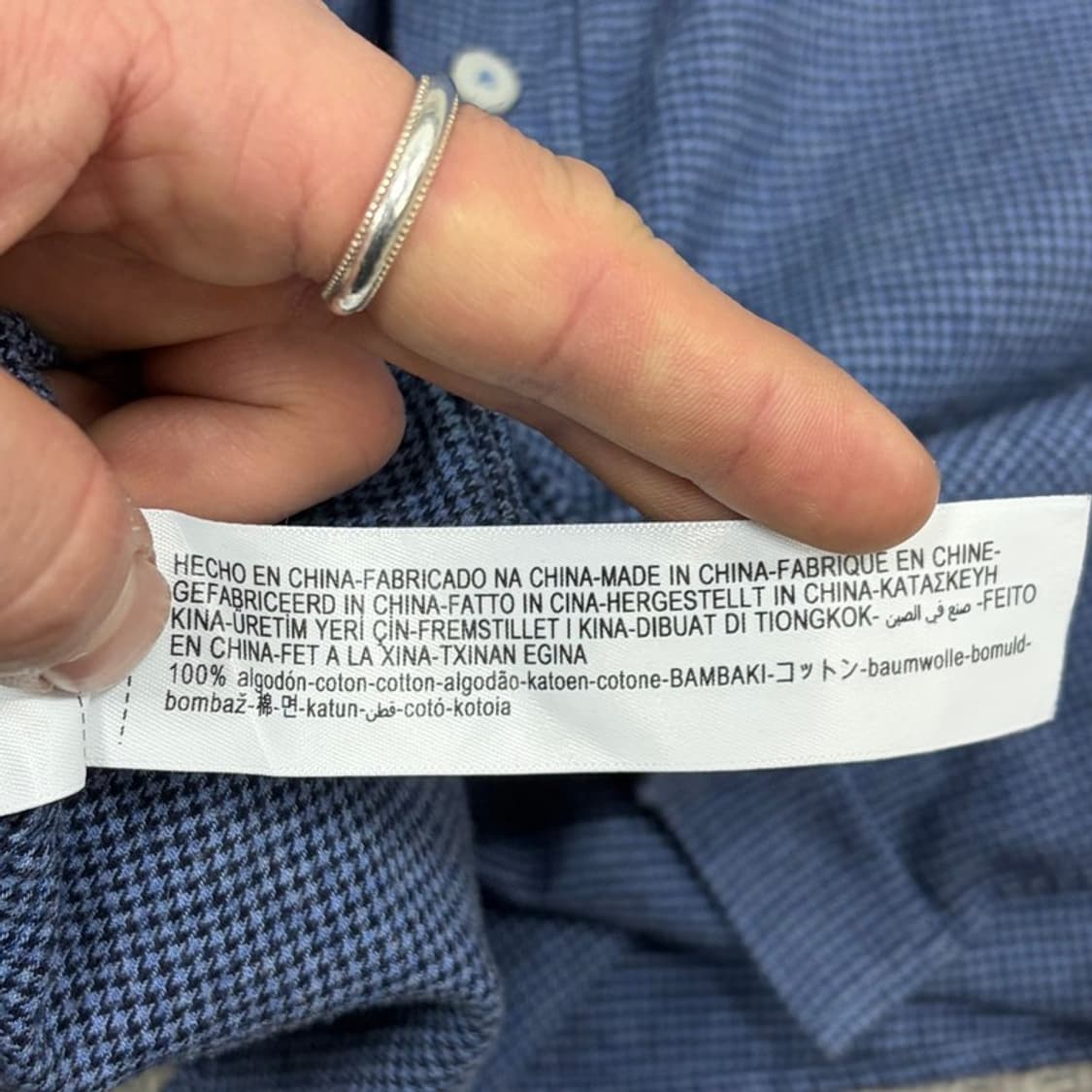 마시모두띠 하운드투스 체크 셔츠 v2085 상품이미지6