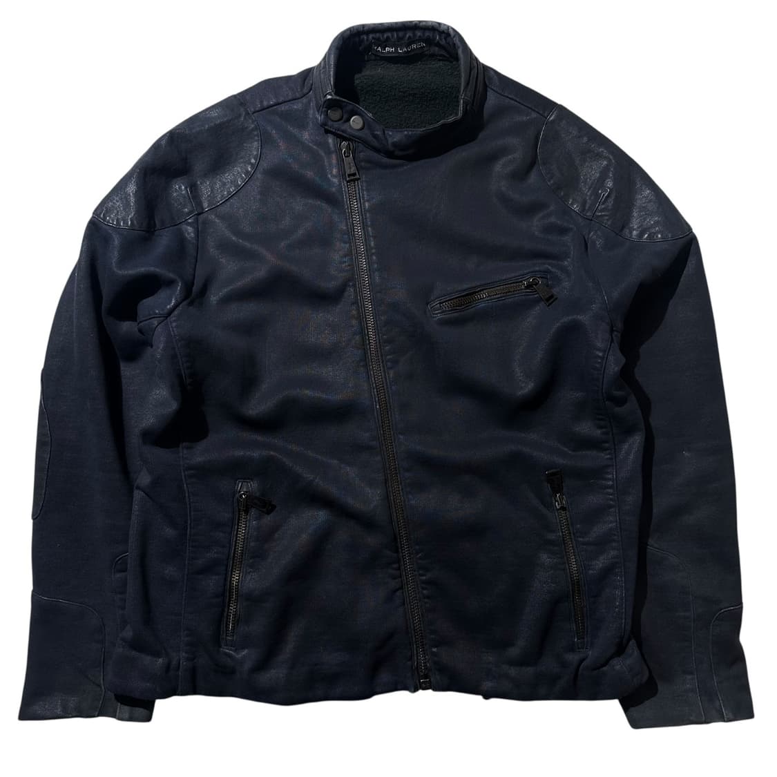 랄프로렌 블랙라벨 코팅 바이커 자켓 상품이미지1
