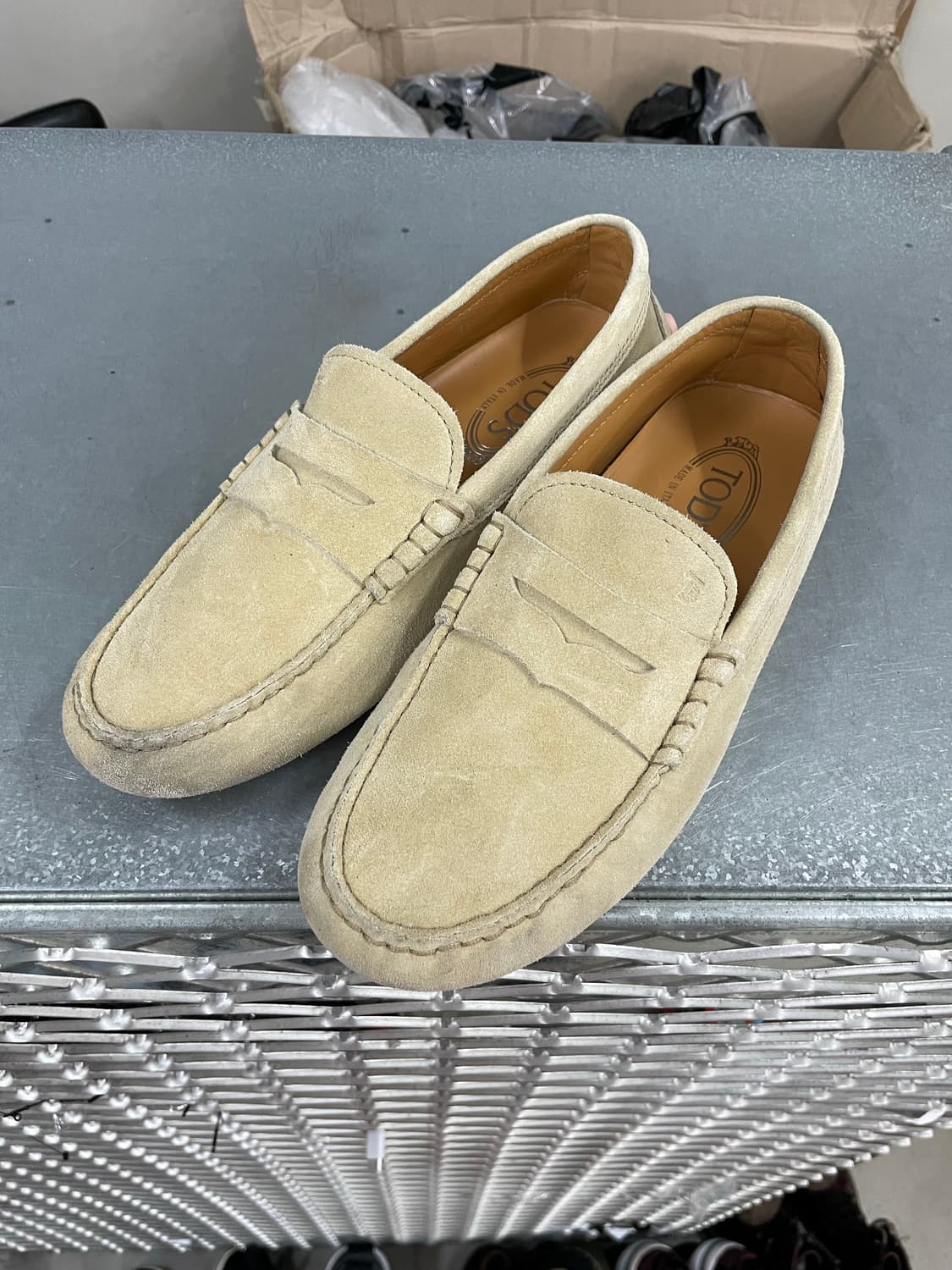 토즈 고미노 버블 스웨이드 로퍼 39.5 (gr-4410) 상품이미지2