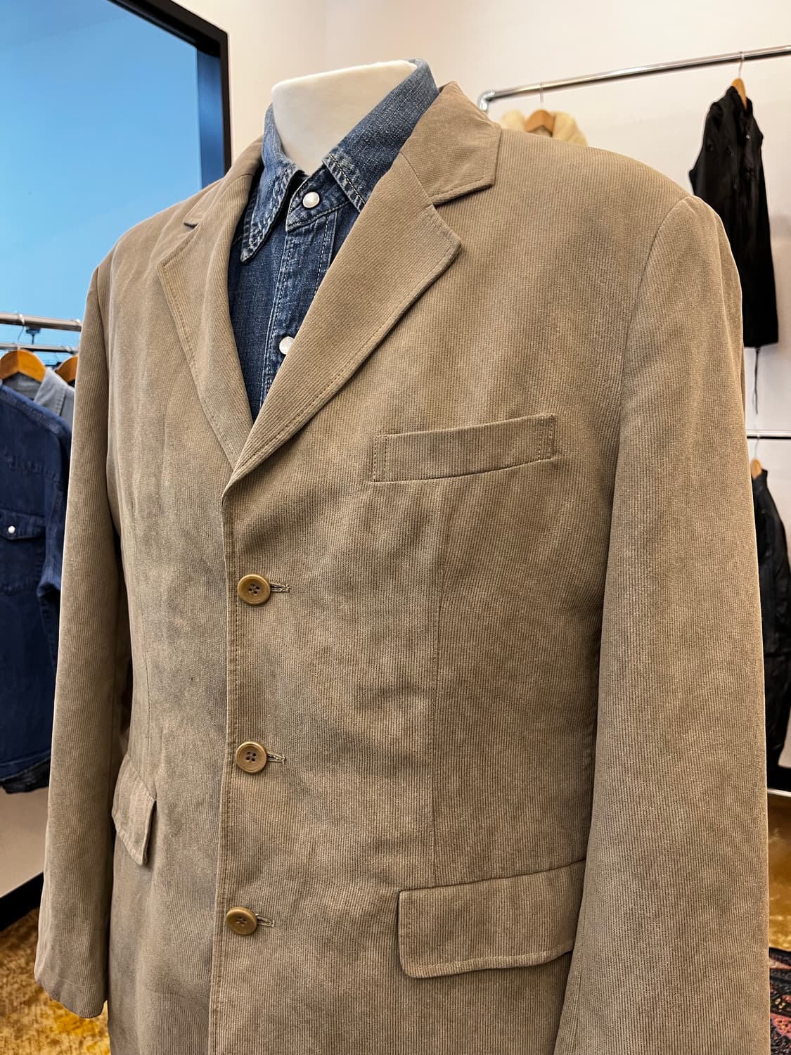 라코스테 코듀로이 블레이저 자켓 상품이미지3