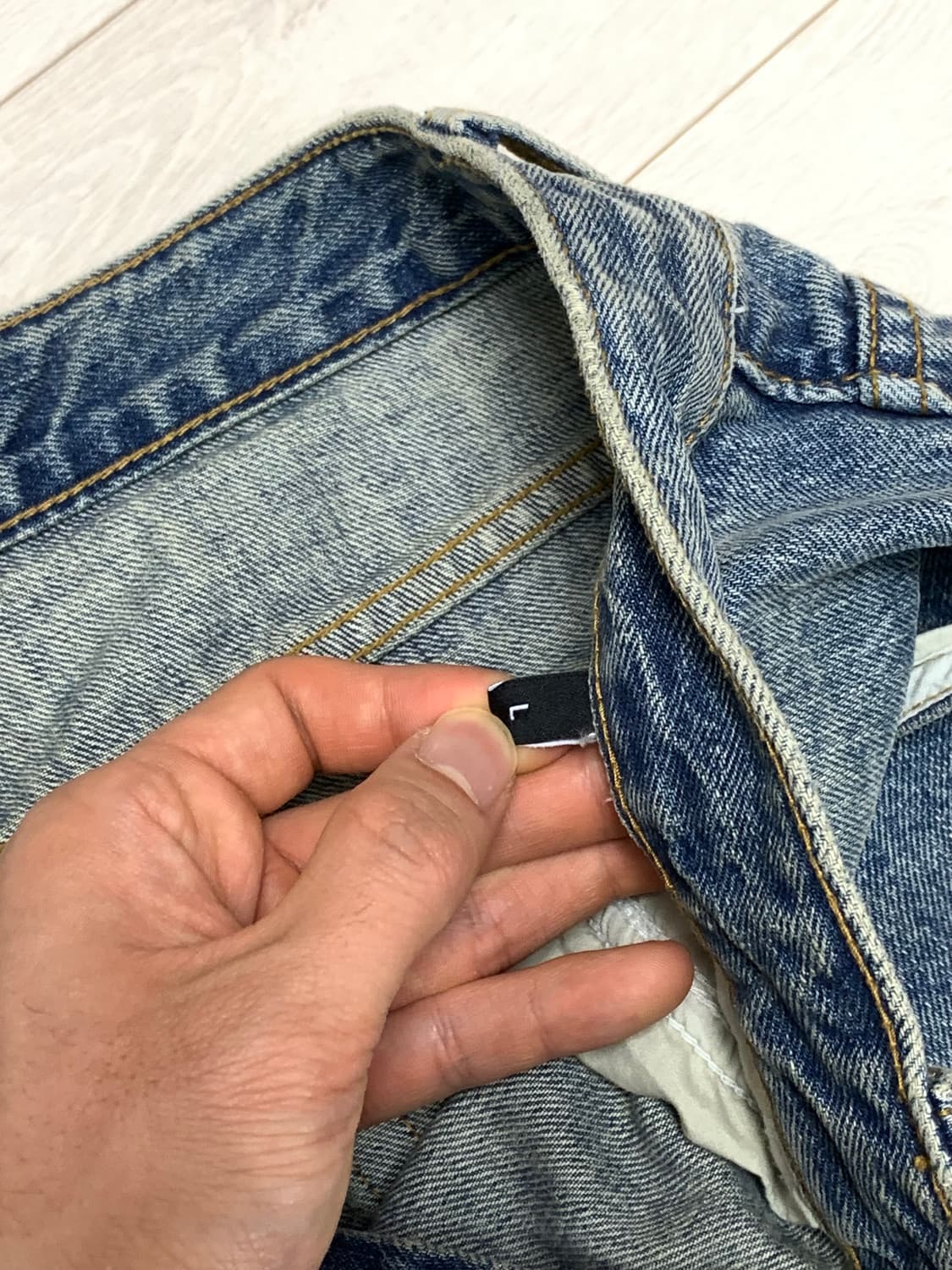 [L] 덴메이드 데님 팬츠 DEN0762 상품이미지4