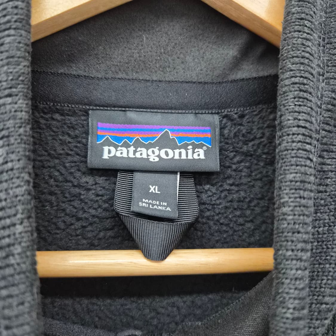 파타고니아 블랙 플리스 집업 남성 XL 상품이미지4