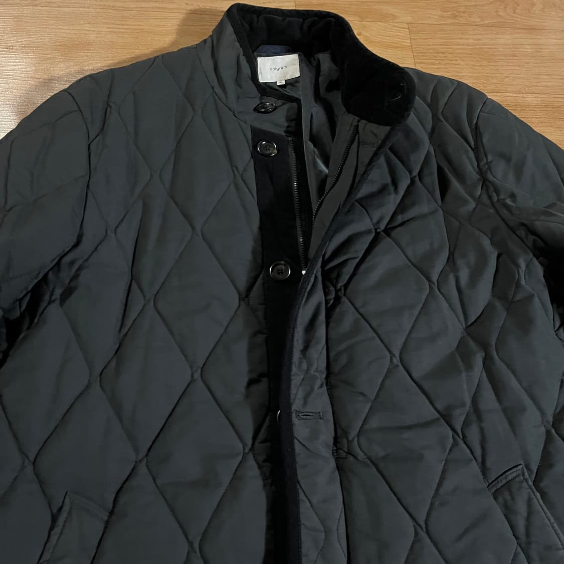 [105] 에피그램 퀼팅 코트 상품이미지4