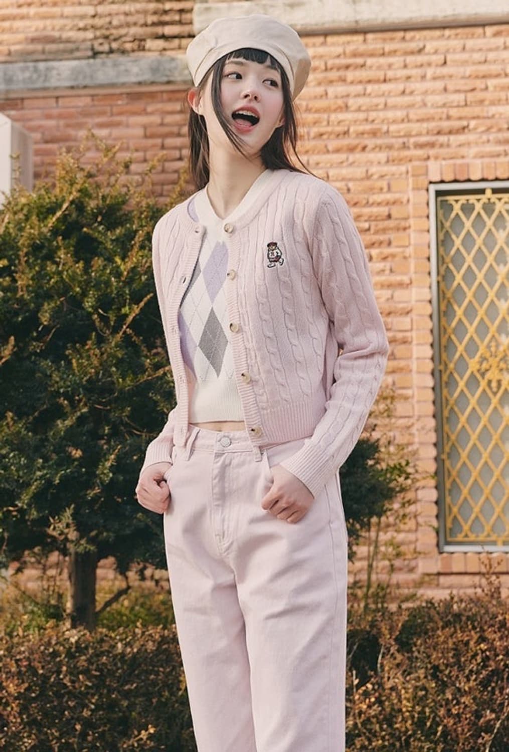 스파오 우디 케이블 니트 가디건 (새상품) 상품이미지4