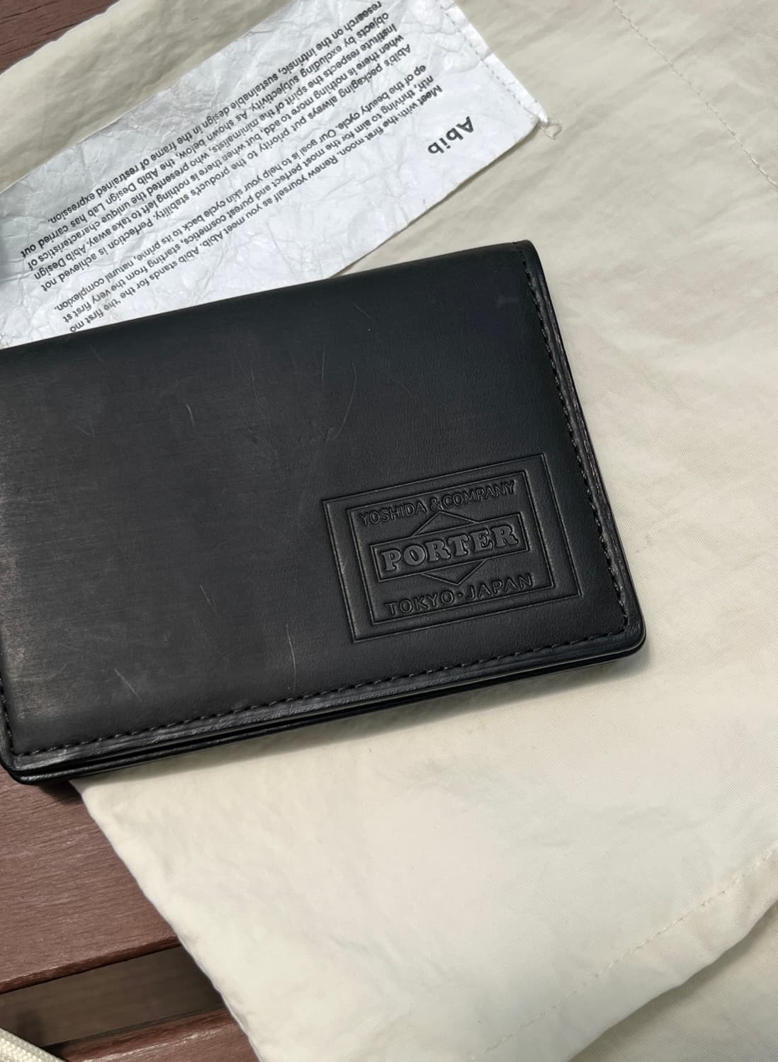 Porter 포터 로고 카드 홀더 상품이미지2
