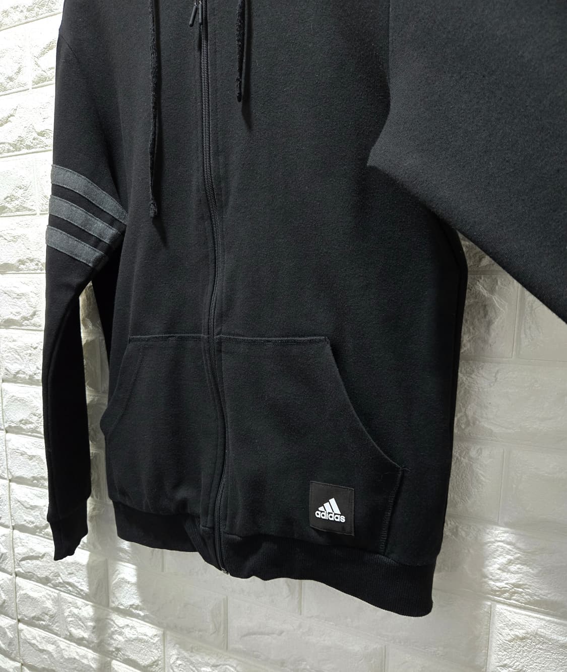 아디다스 3S 완장 후드집업 95 상품이미지5
