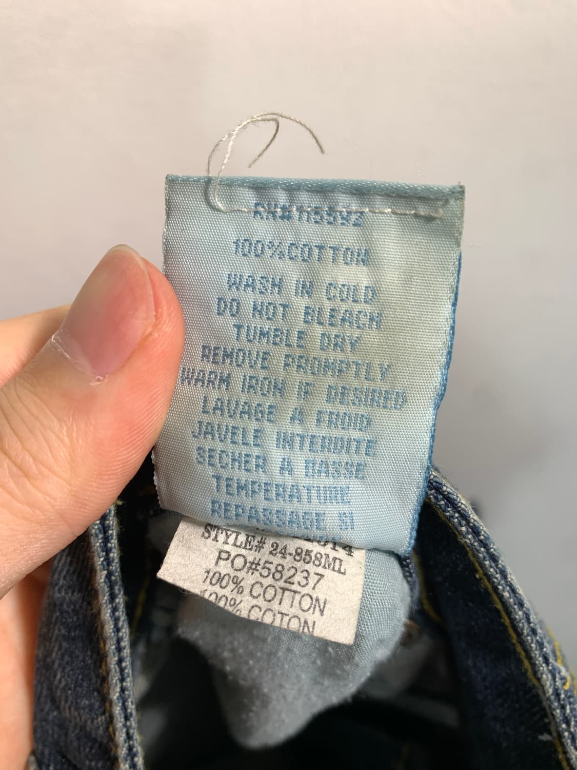 MADE in USA robins jean y2k 데님 32 상품이미지9