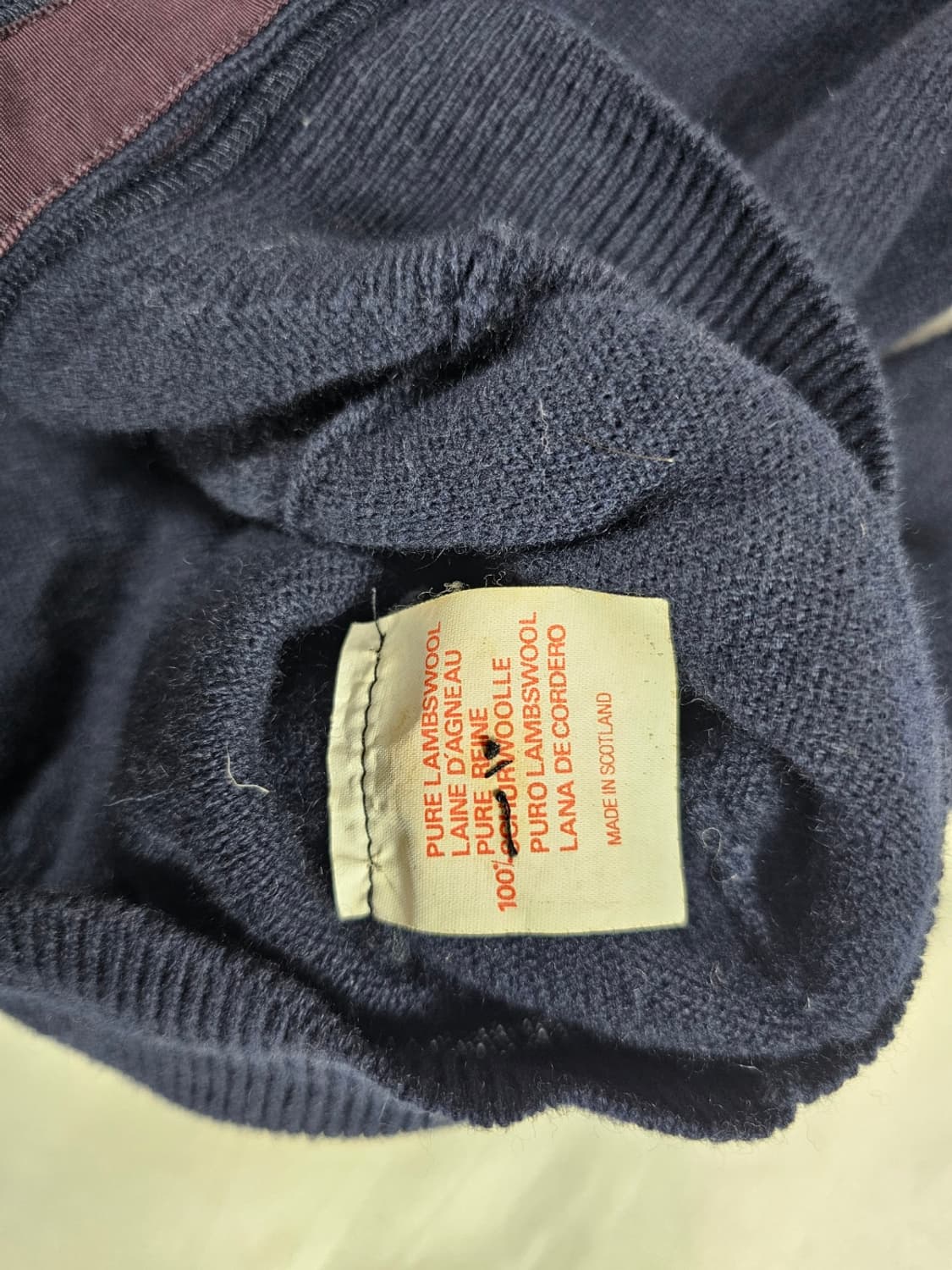 버버리아카이브자수가디건 상품이미지5