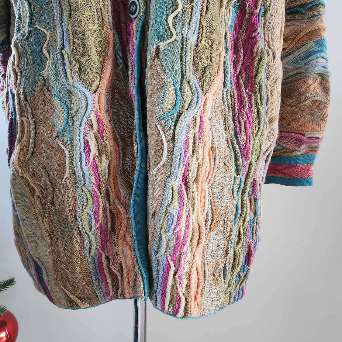 Limnos 림노스 케이블 가디건 울 니트 여자 빈티지  상품이미지4