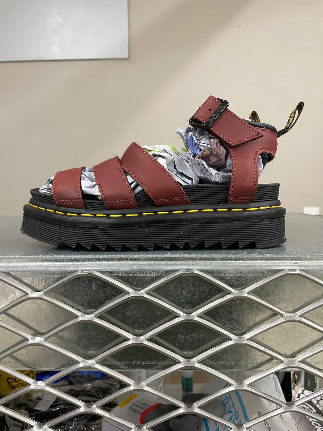 닥터마틴 블레어 체리레드 uk4  상품이미지1