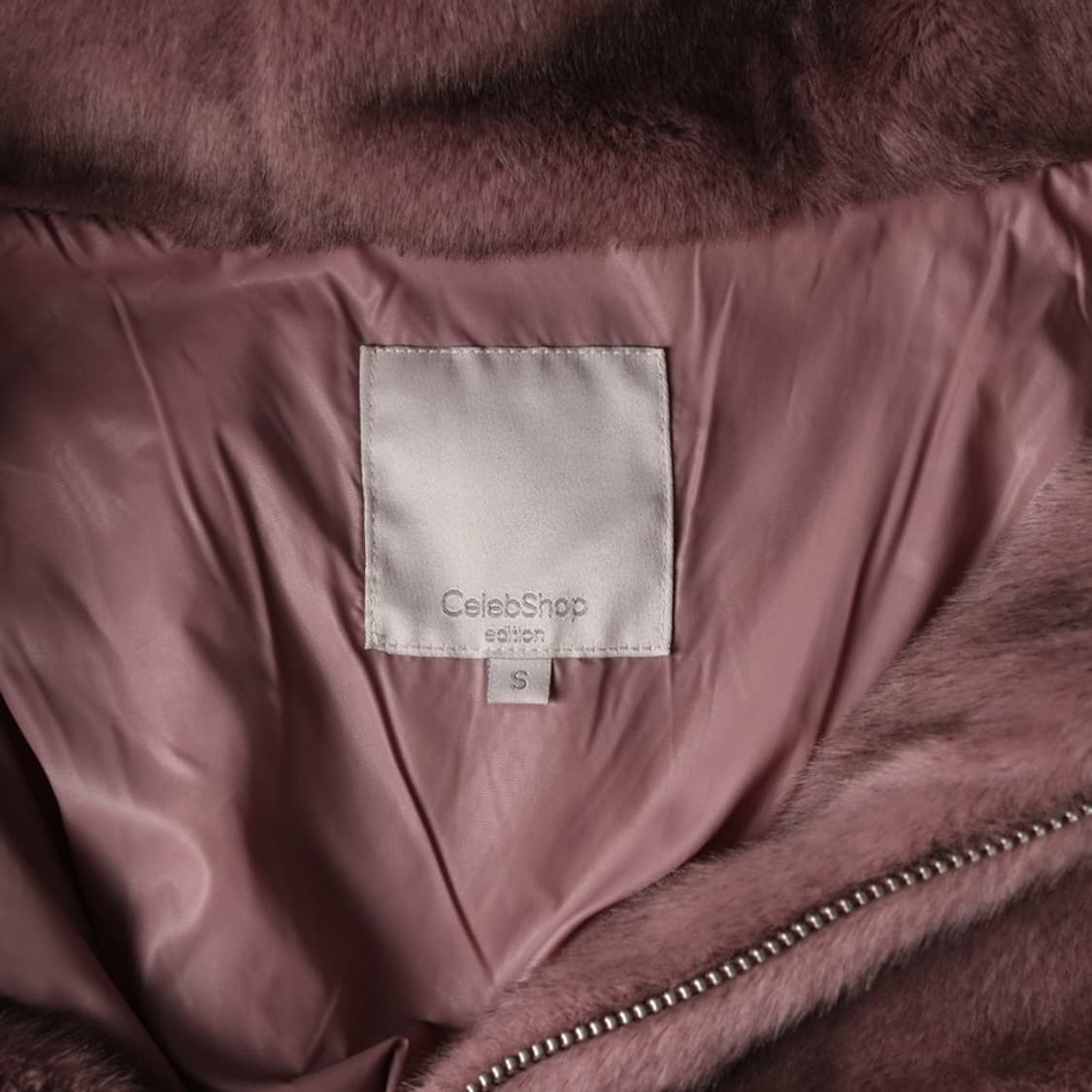 셀럽샵 소프트 에코 퍼 후드 자켓 S 상품이미지6