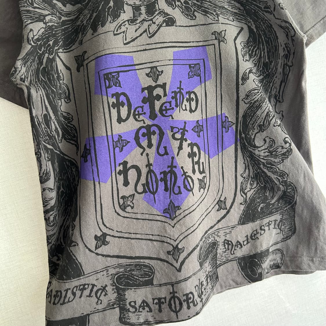 Lessthan Goth y2k Half Sleeve T-shirts 상품이미지3