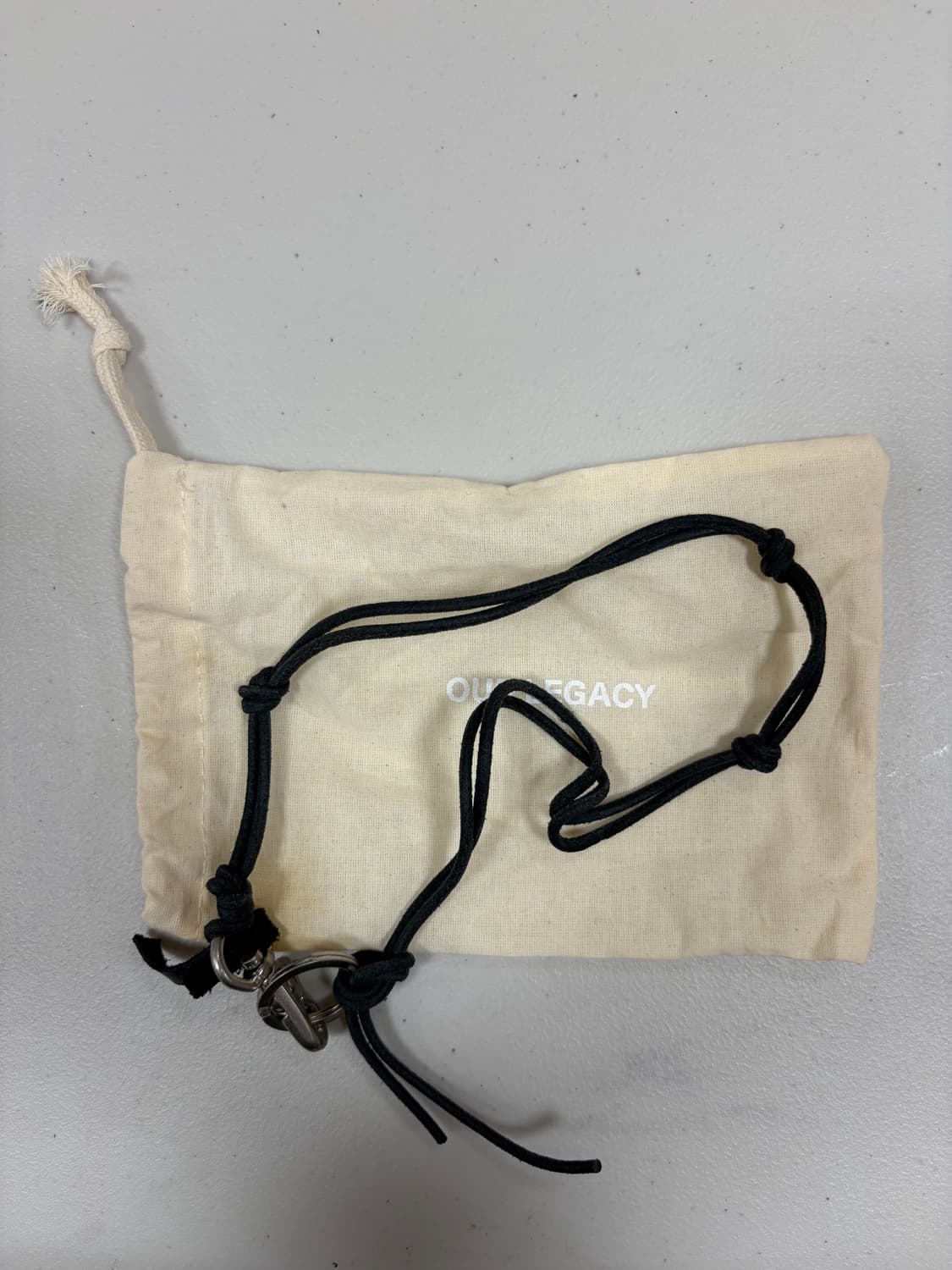 아워레가시 목걸이/네이비색상 상품이미지1