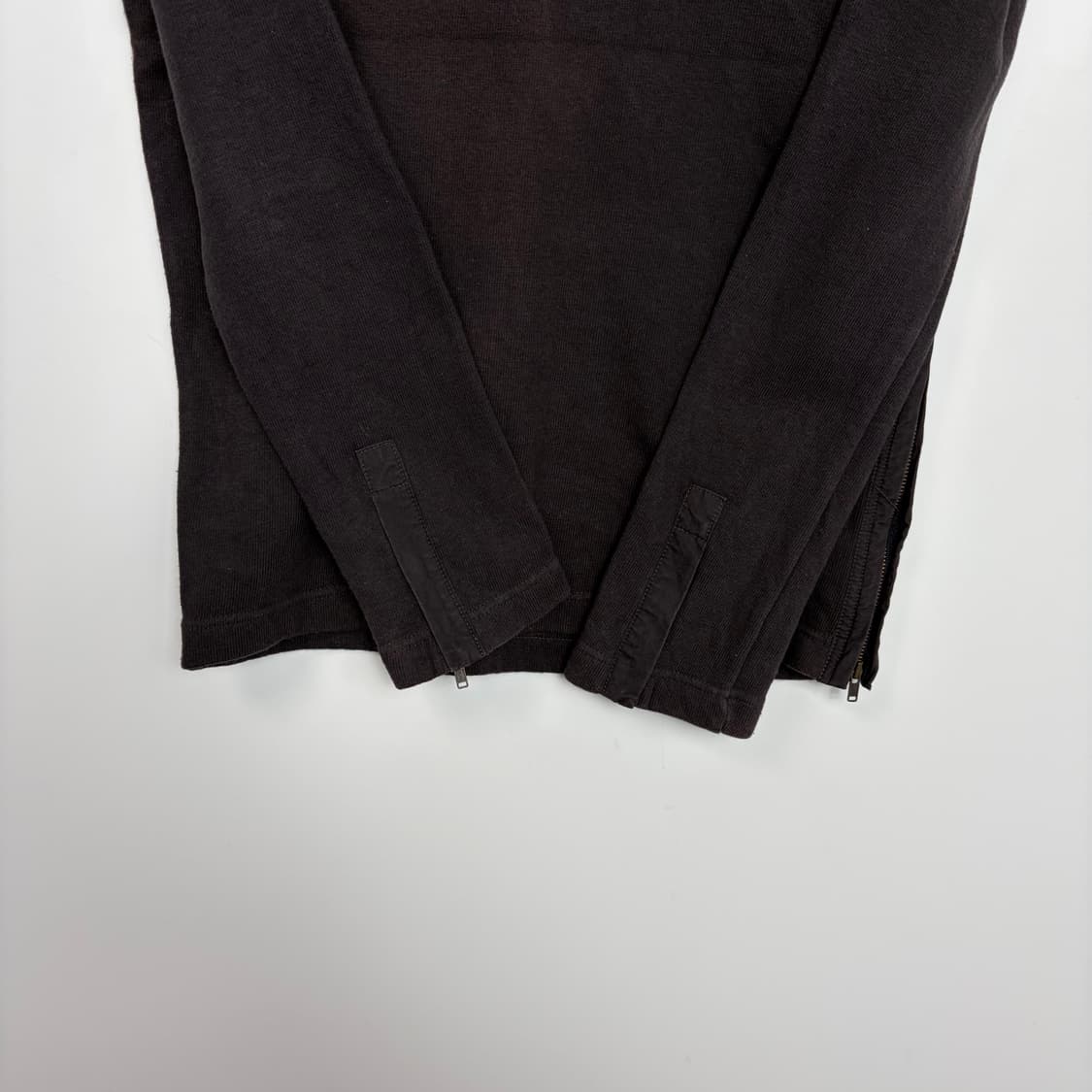 Mpiperita 빈티지 지퍼 패턴 티셔츠 상품이미지7