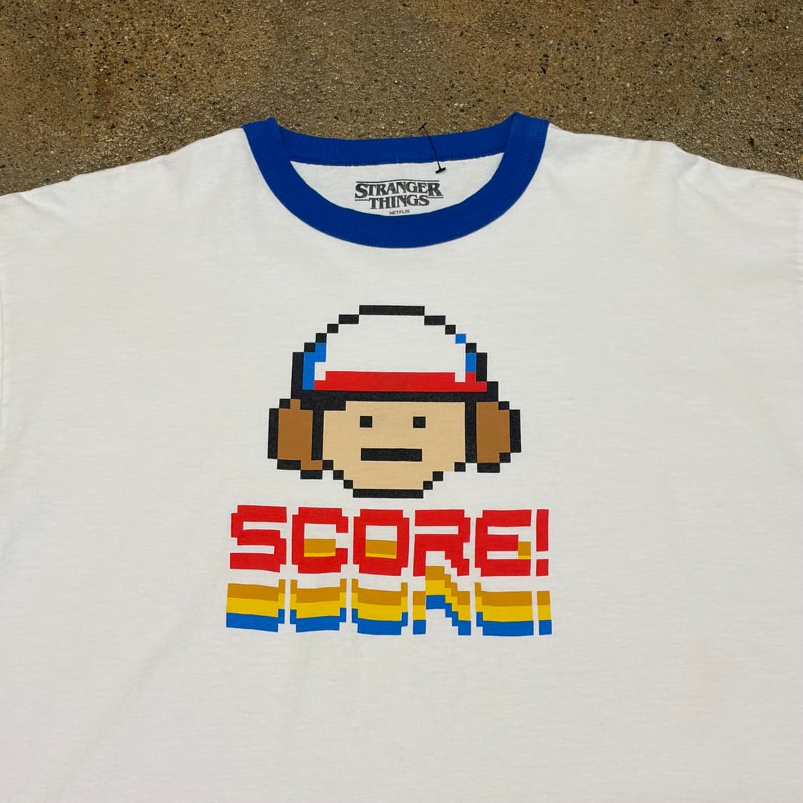 미국 빈티지 기묘한이야기 공식굿즈 반팔티 상품이미지3