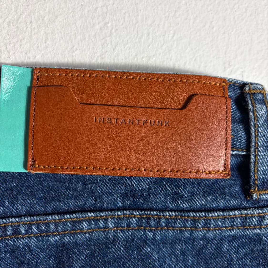 인스턴트핑크 데님 와이드 청바지(1) 상품이미지5