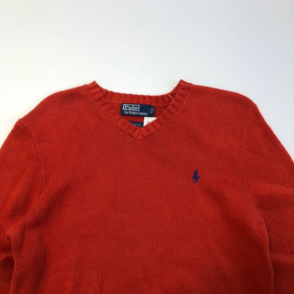 폴로 랄프로렌 니트 레드 상품이미지4