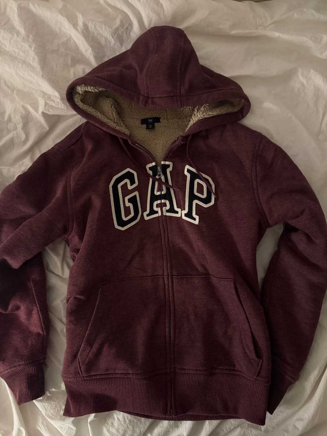 GAP 갭 뽀글이 후드집업 희귀 상품이미지1