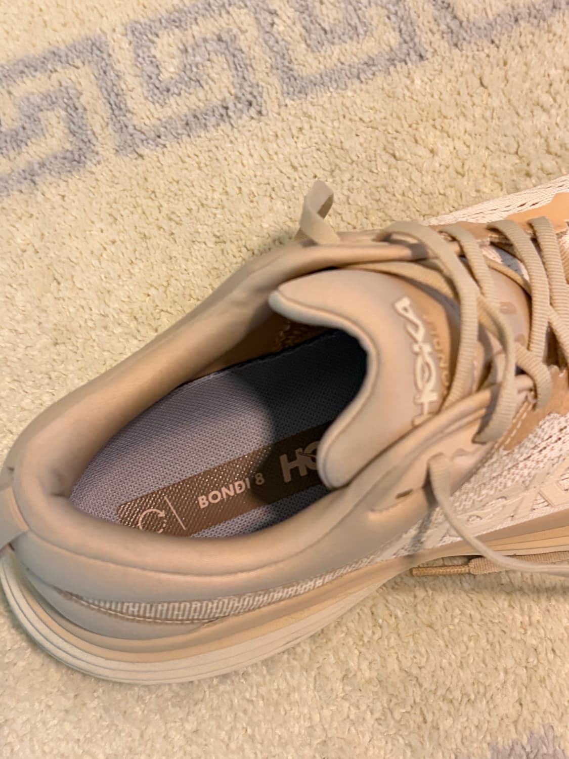 호카 본디8 베이지 270 상품이미지4
