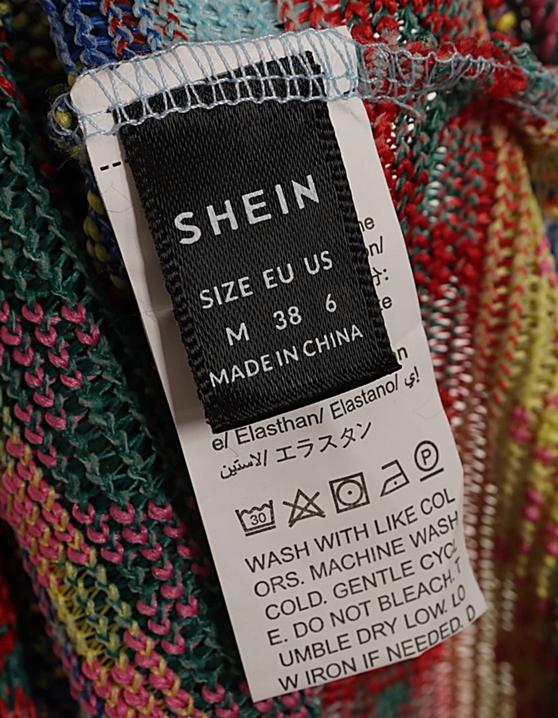 SHEIN Pattern Stretch Sleeveless OPC 상품이미지7