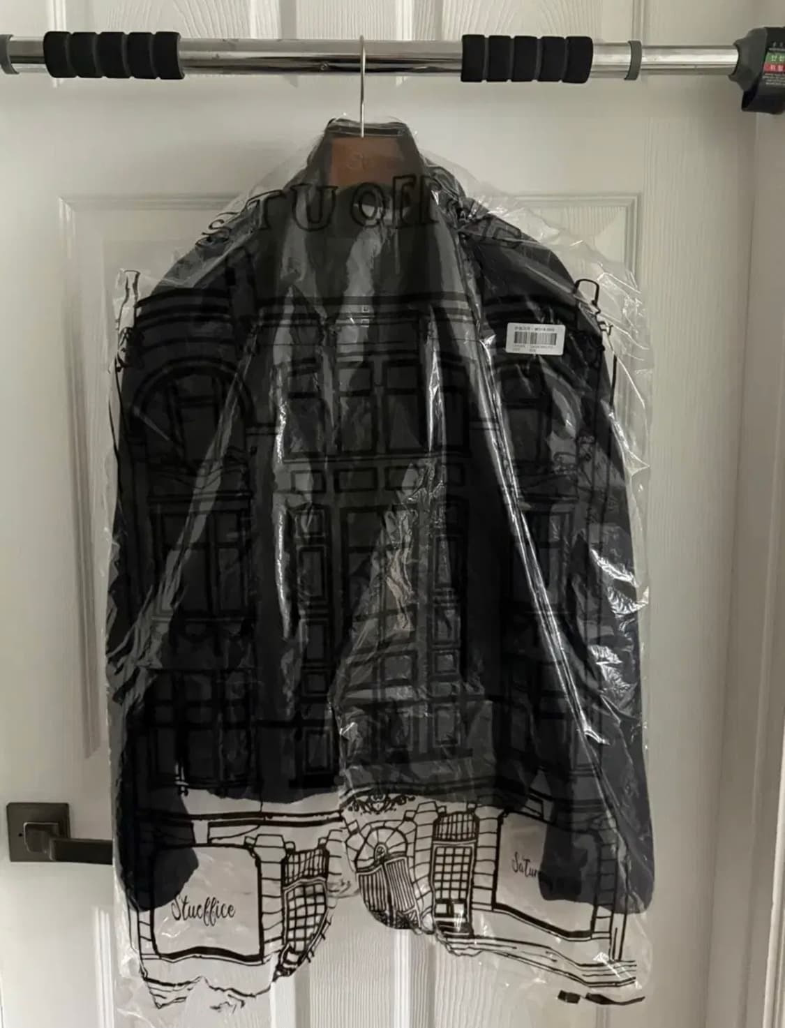 STU 스트랩 코듀로이 자켓 블랙 상품이미지1