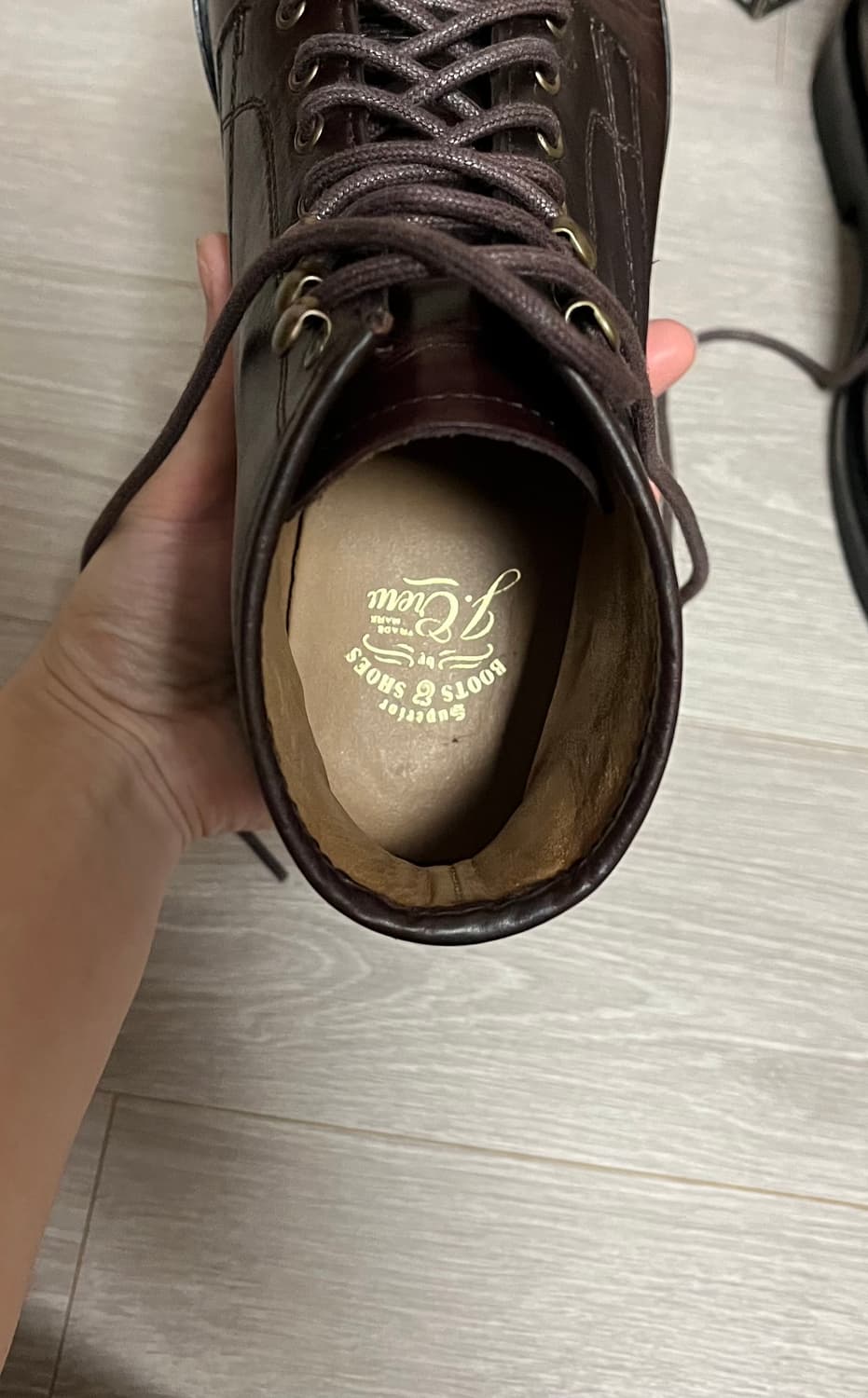 (새상품) 제이크루 잉글리시 레더 필드 부츠 상품이미지7