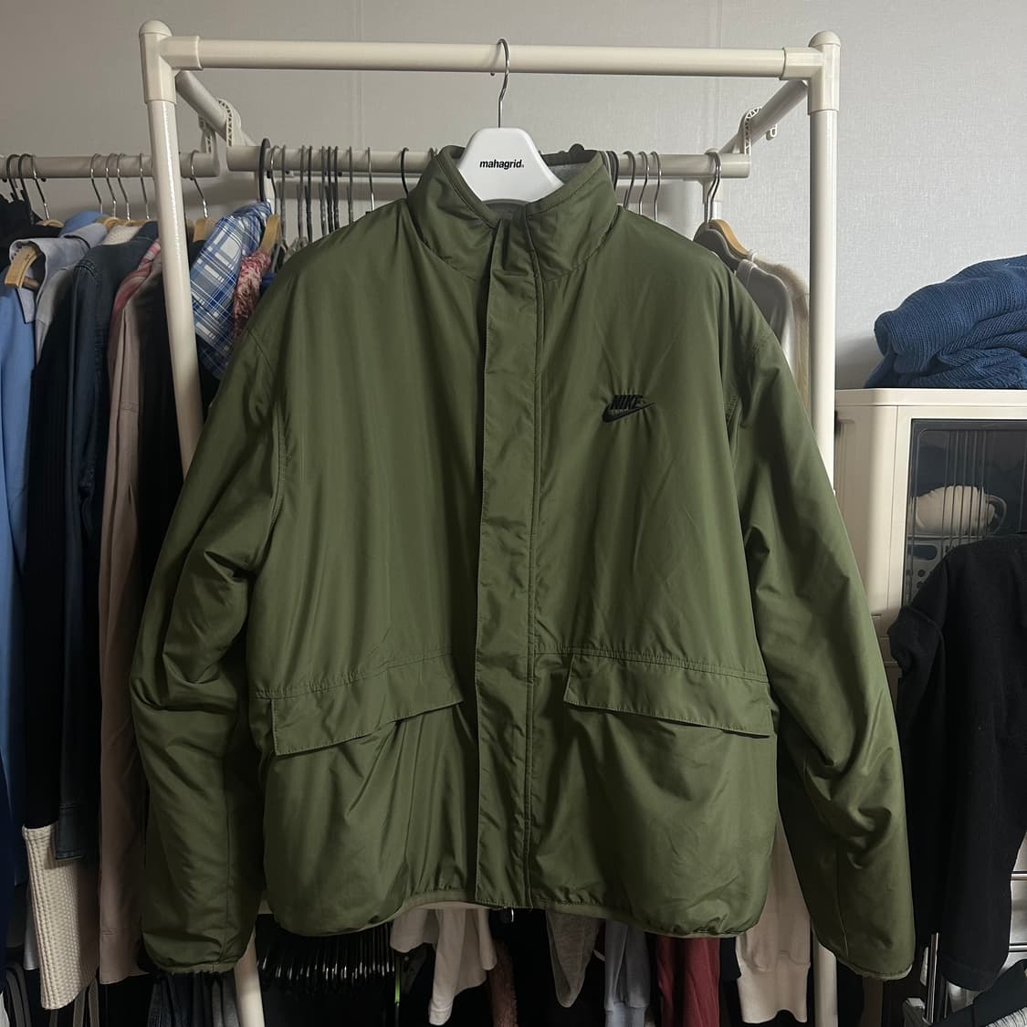 나이키 리버서블 양면 플리스 자켓 XL 상품이미지2