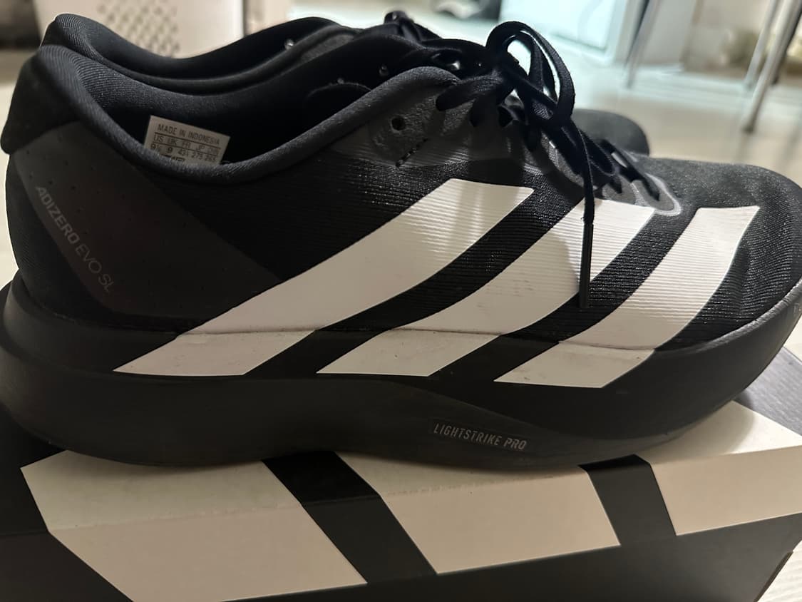 아디다스 아디제로 EVO SL 블랙 275 팝니당 상품이미지6