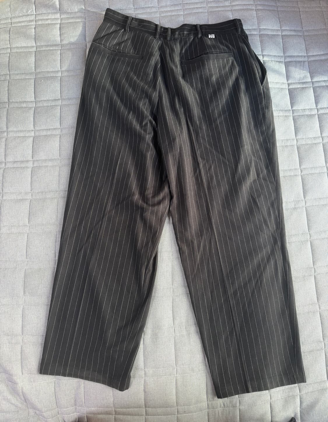 예스아이씨 스트라이프 트라우저 팬츠 L 상품이미지2