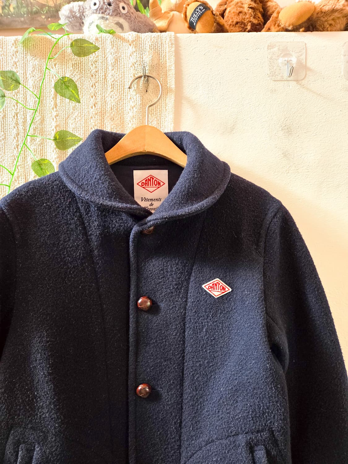 DANTON 동글 카라 울코트 상품이미지2
