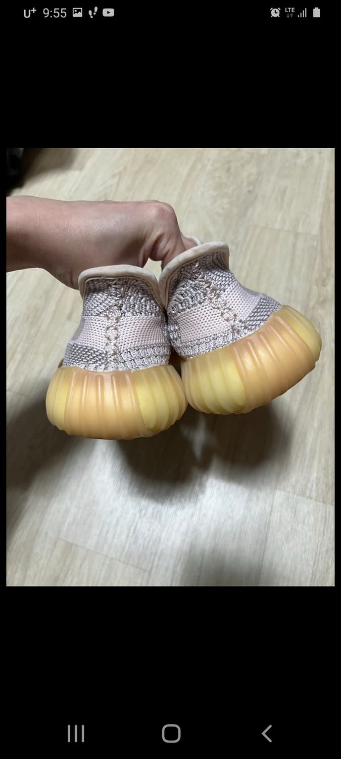 아디다스 이지부스트 핑크    220 상품이미지2