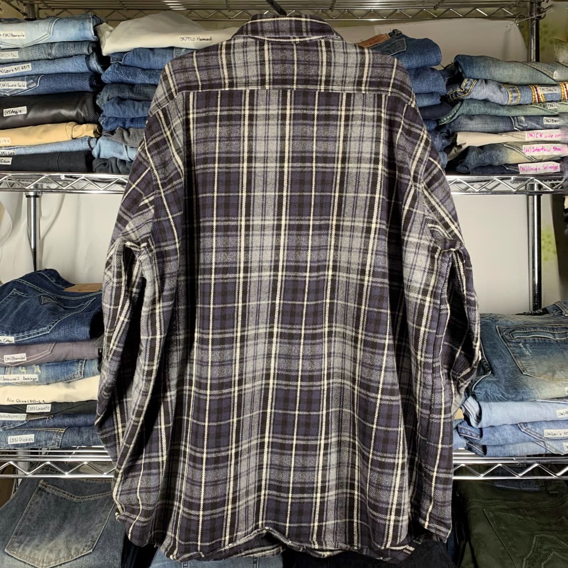 [L] 칼하트 헤비코튼 플란넬 워크 셔츠 상품이미지3