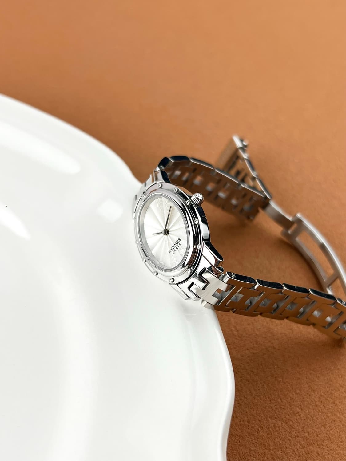 HERMES clipper oval steel watch 상품이미지1