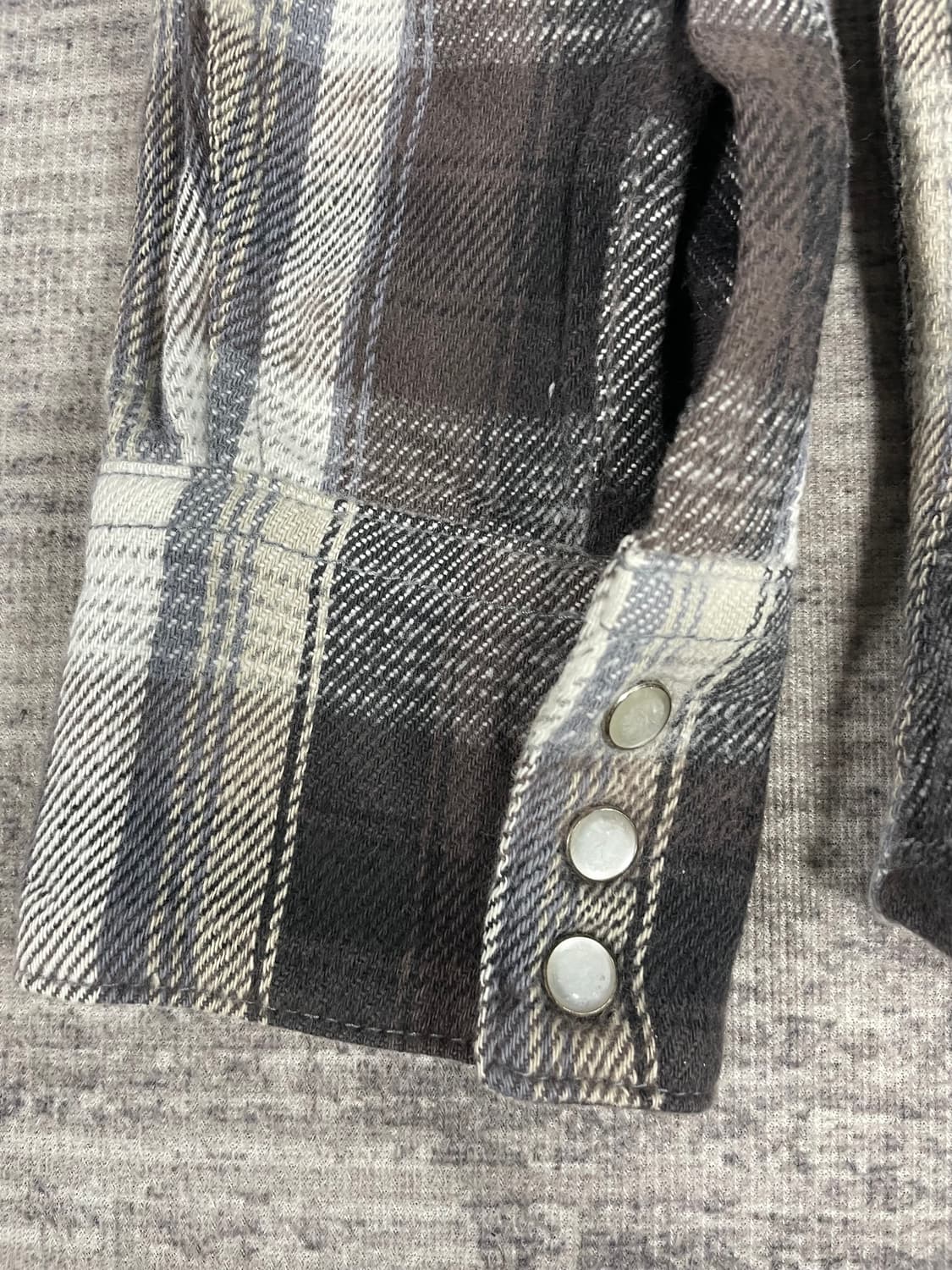 Jpn vtg LEE 플란넬 웨스턴셔츠 상품이미지2