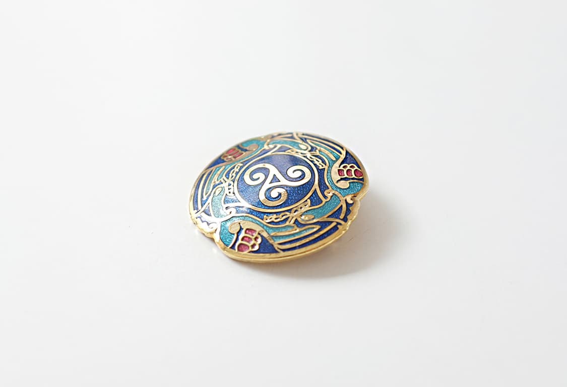1970-1980s 칠보공예 영국빈티지 빈티지브로치 상품이미지4