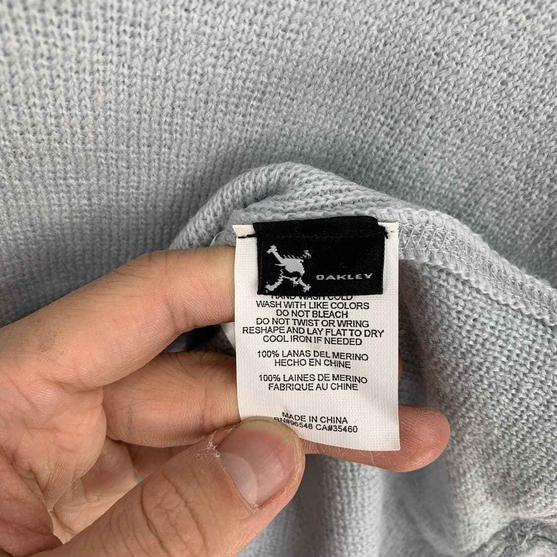 오클리 로고 울 니트 상품이미지7