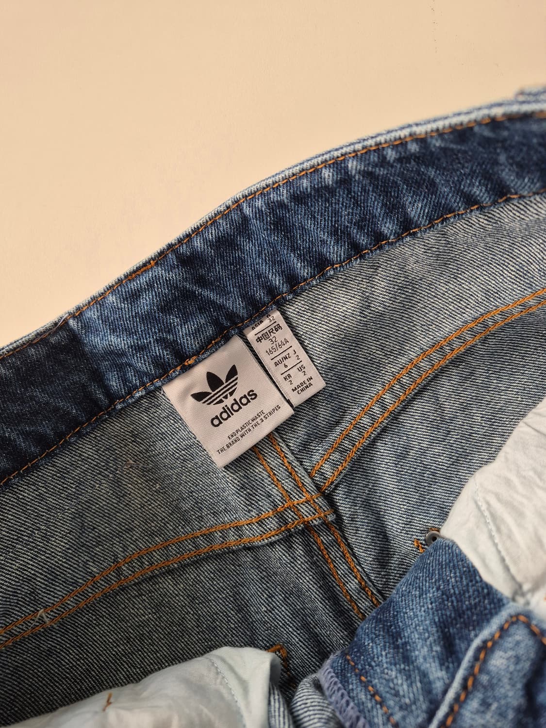 아디다스 플라워 데님 와이드 팬츠 상품이미지10