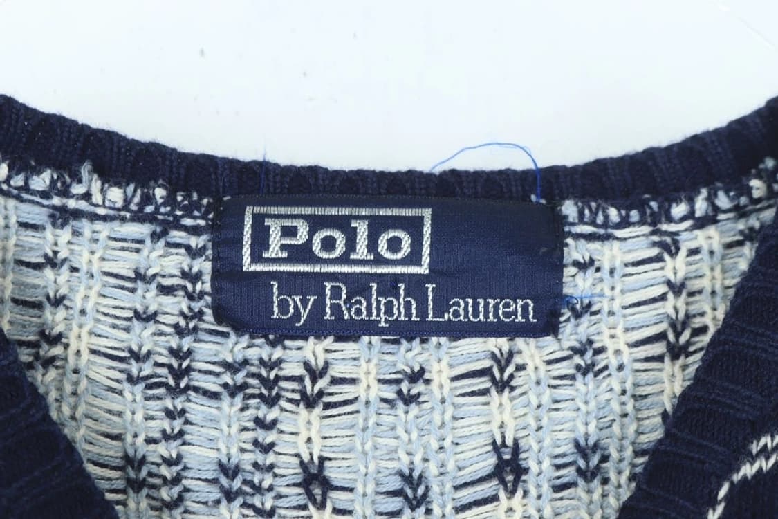 폴로 체크 니트 상품이미지4