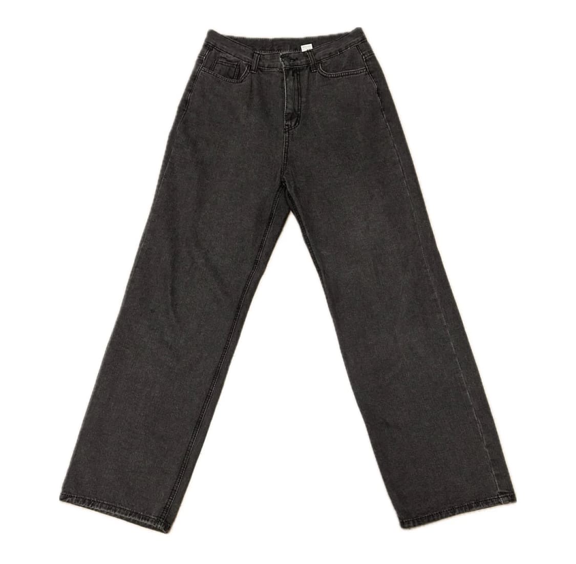 빈티지 스트레이트 핏 데님 팬츠 블랙 30(L) 상품이미지2
