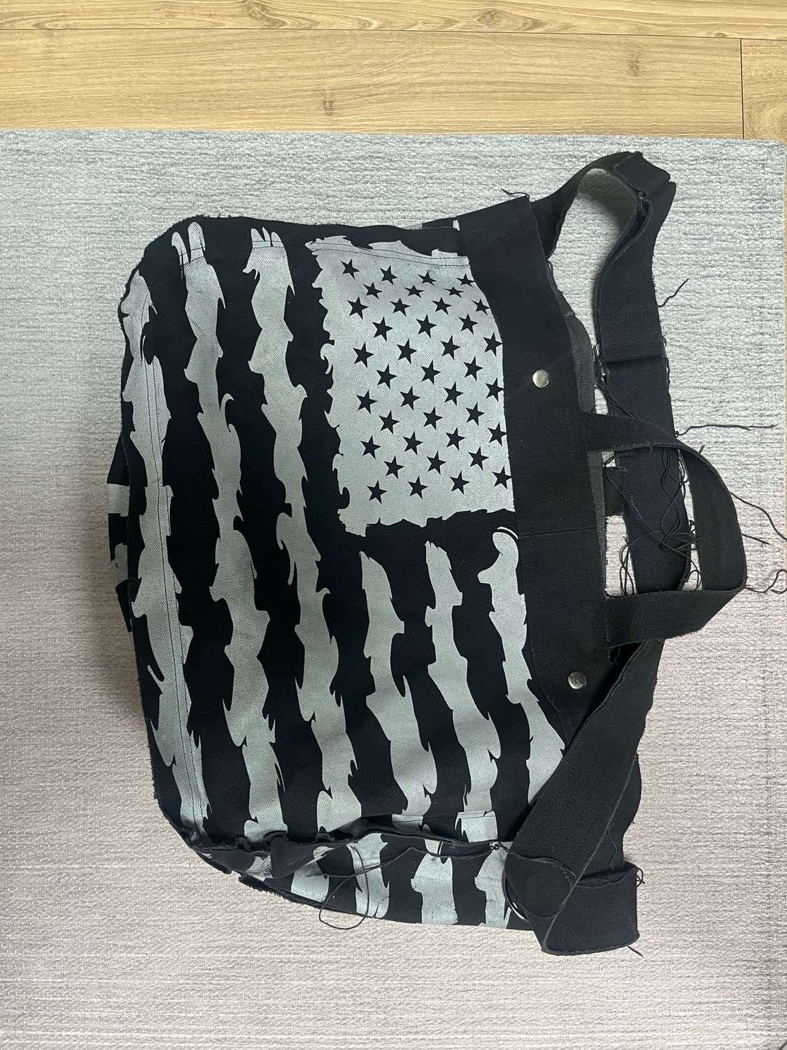 웨스켄 성조기 코튼백 상품이미지1